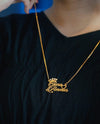 Crown Style Name Nacklace